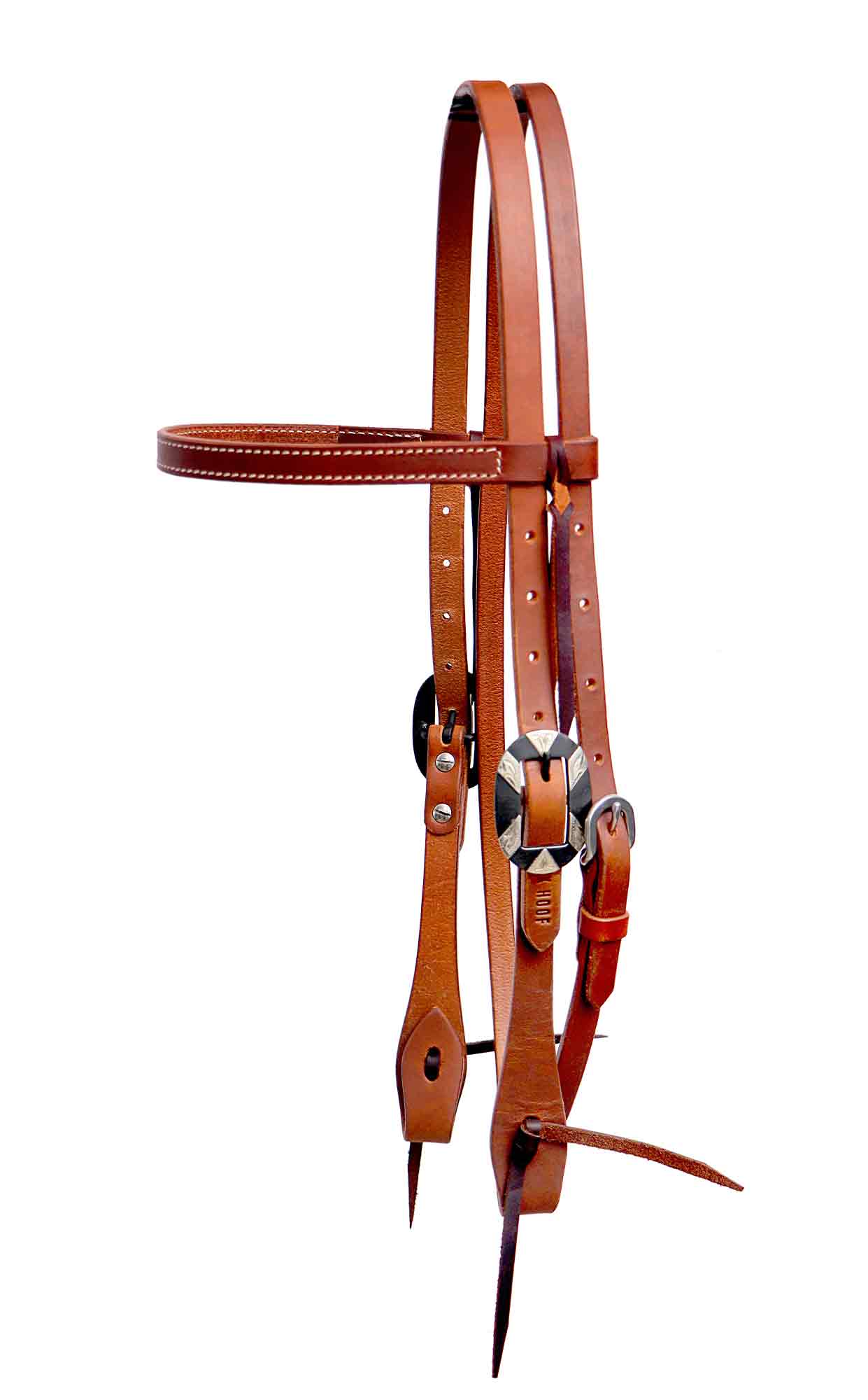 Handcrafted Designer Hardware Working Tack Headstall (arrowhead)