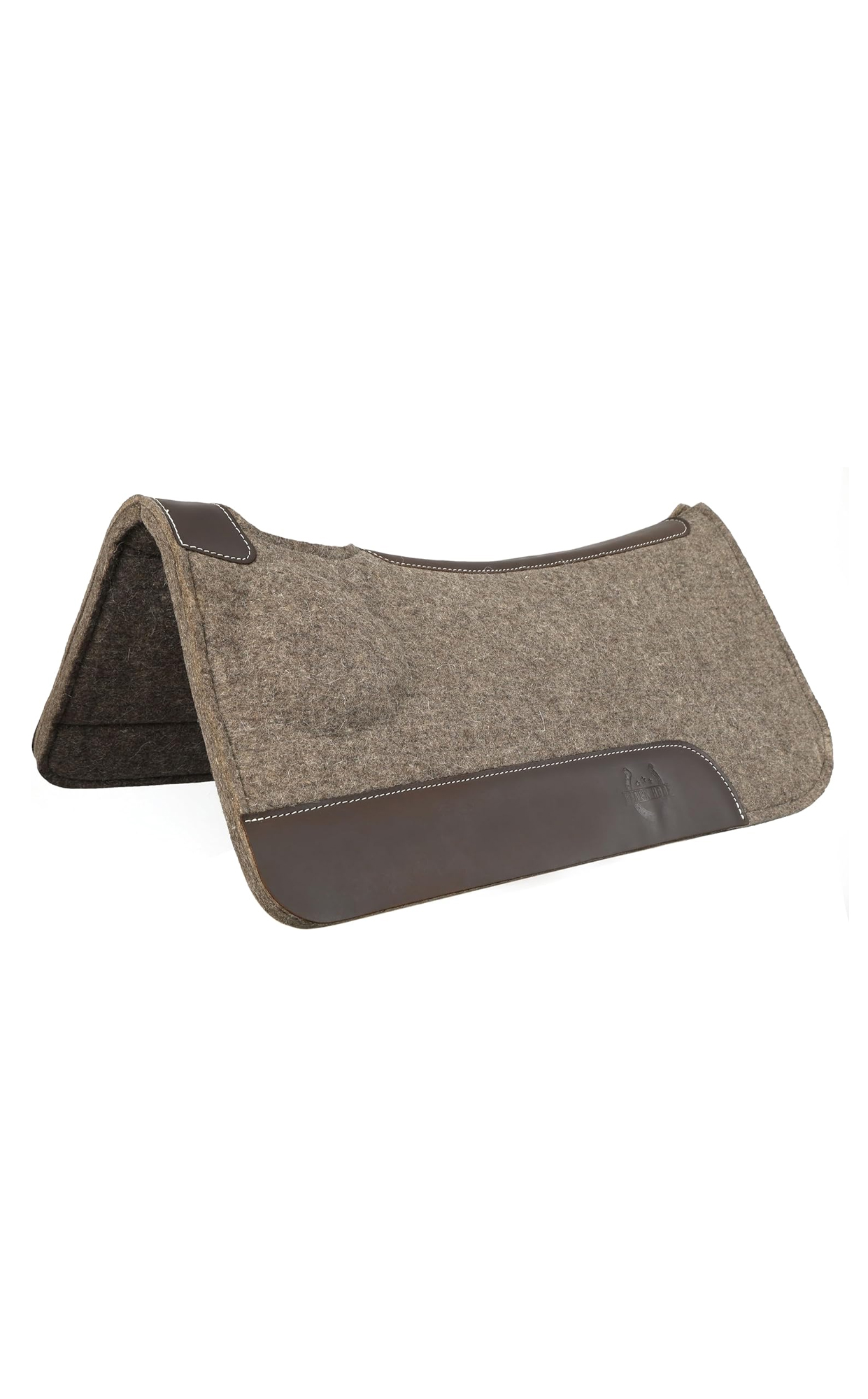 BLACK HOOF Steam Pressed Merino Wool Ortho-Padic Correction Grey Felt Pad 1 Inch Thick, 99008 Grey Correction PAD 1