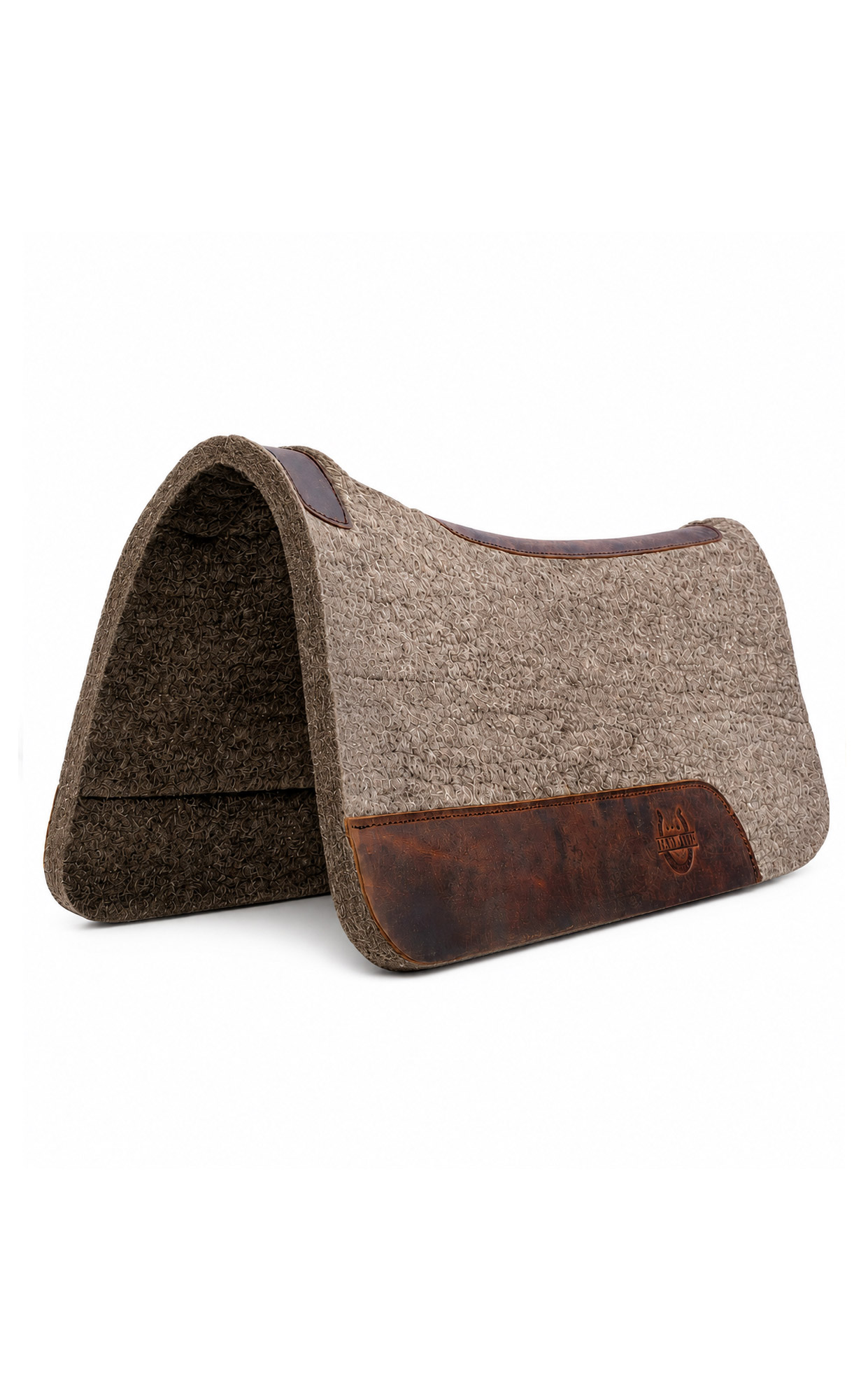 Steam Pressed Merino Wool Felt Contoured
